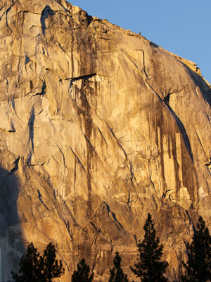The east face of El Cap