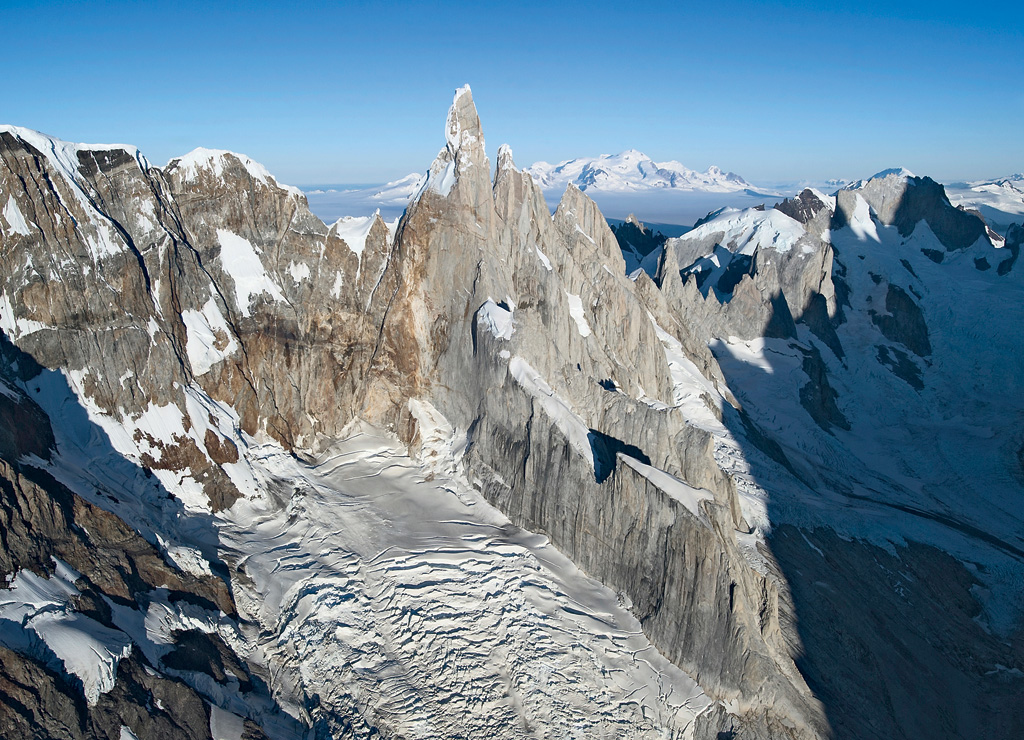 Cerro Torre as seen from the southeast Photo: Corey Rich/Red Bull Content Pool