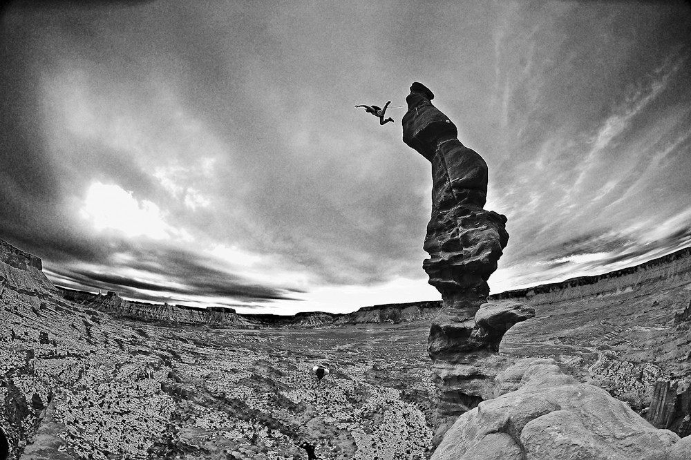 Ancient Art base jumper photo Keith Ladzinski