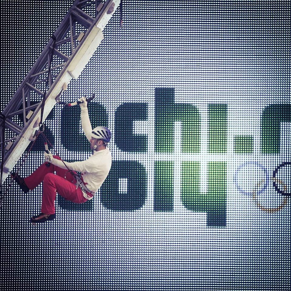 Gord McArthur at Sochi  Photo McArthur