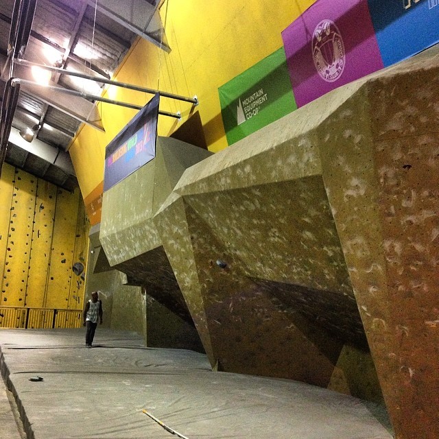 The World Cup wall is primed for new routes