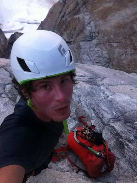 Leclerc selfie in the Waddington during his traverse 
