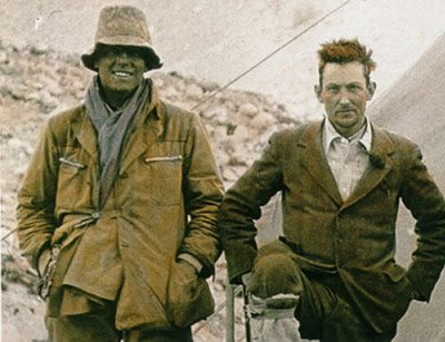 Andrew Irvine and George Mallory Photo Wikipedia