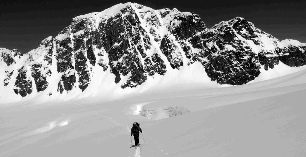 If you're unsure about conditions, hire a guide. Here is a photo of Mount Joffre taken a few years ago by Altus Mountain Guides