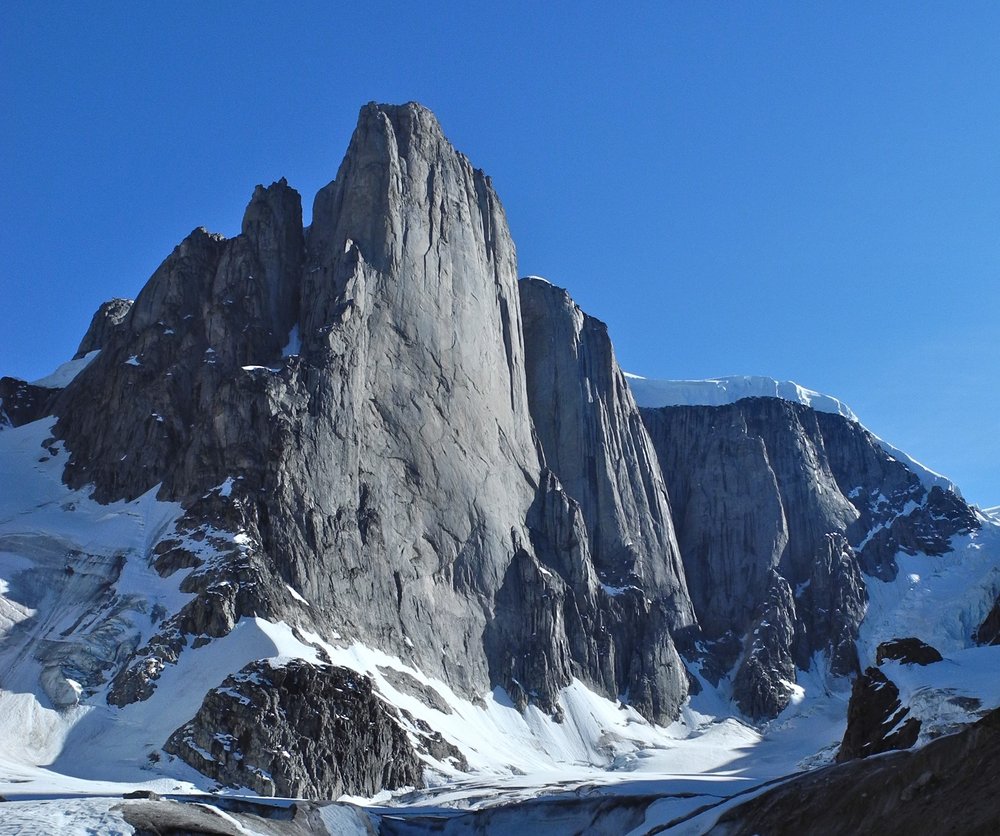 The Mirror Wall in Renland on Greenland.  Source Berghaus