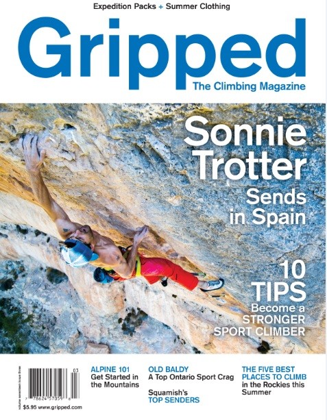 Sonnie Trotter appeared on our June/July issue sending 