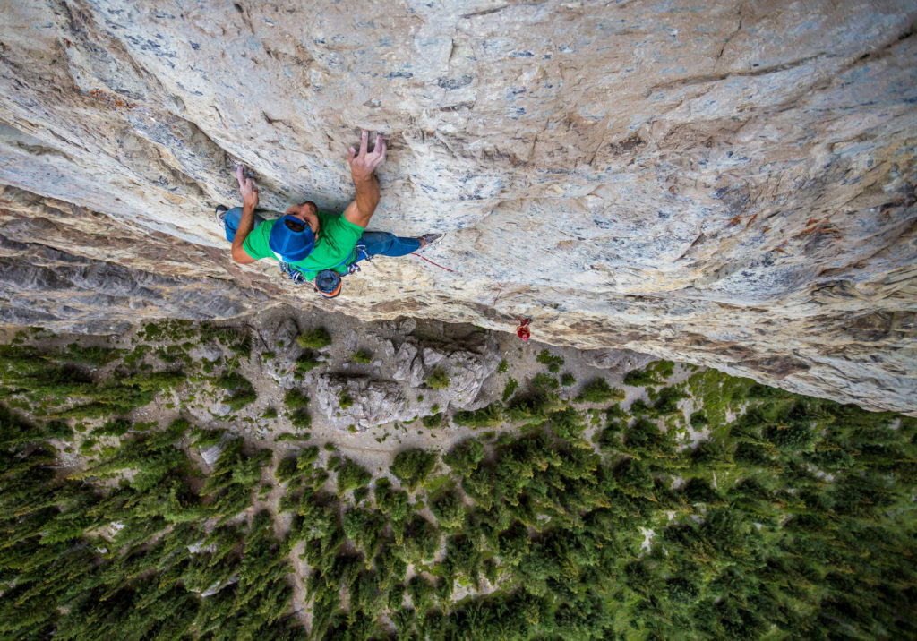 Sonnie Trotter on Blue Jeans Direct 5.14.  Photo John Price