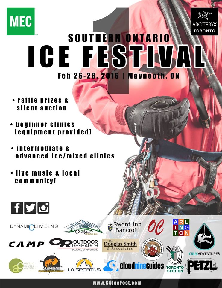 The 2016 Southern Ontario Ice Fest.