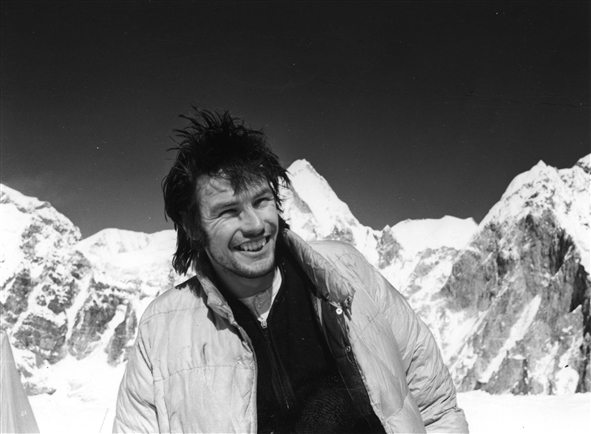 Ken Wilson on Everest in 1972. Photo Doug Scott