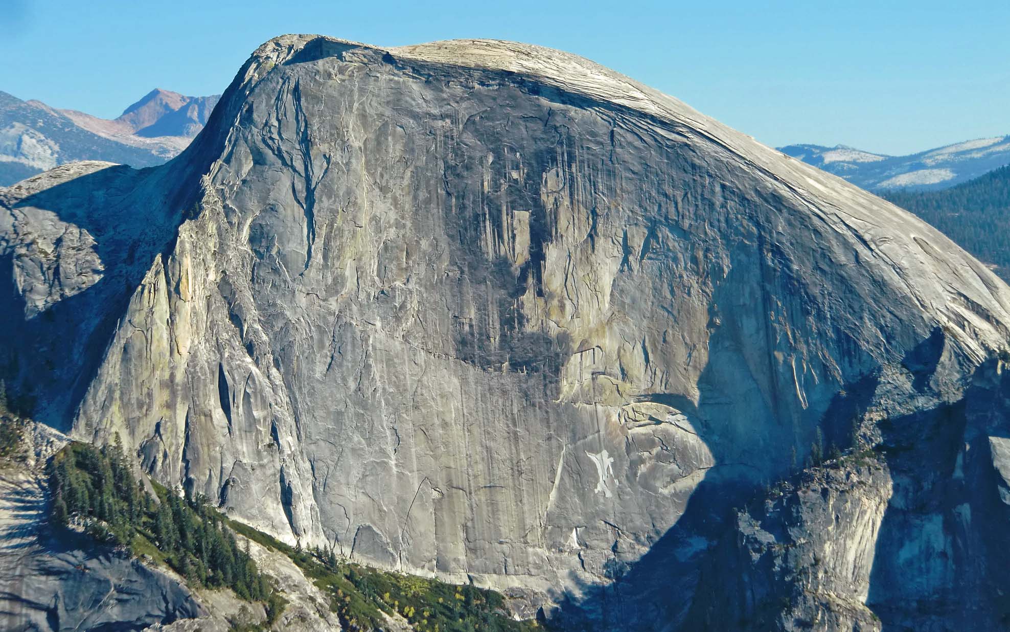 Another Huge Half Dome Rockfall Gripped Magazine