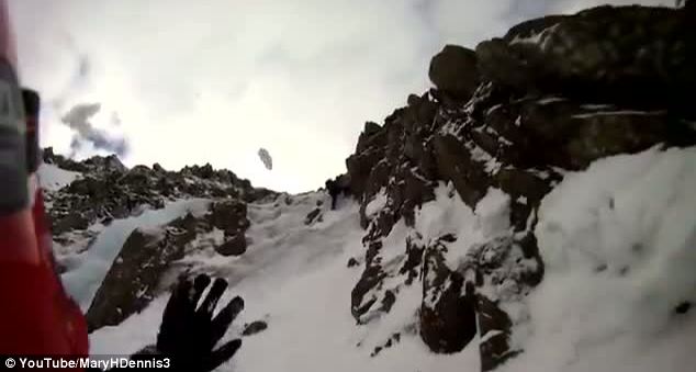 Watch Ice Climber Slide Down Mountain - Gripped Magazine