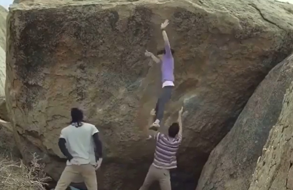 Watch 10 Rock Climbing Whips And Bouldering Falls Gripped Magazine