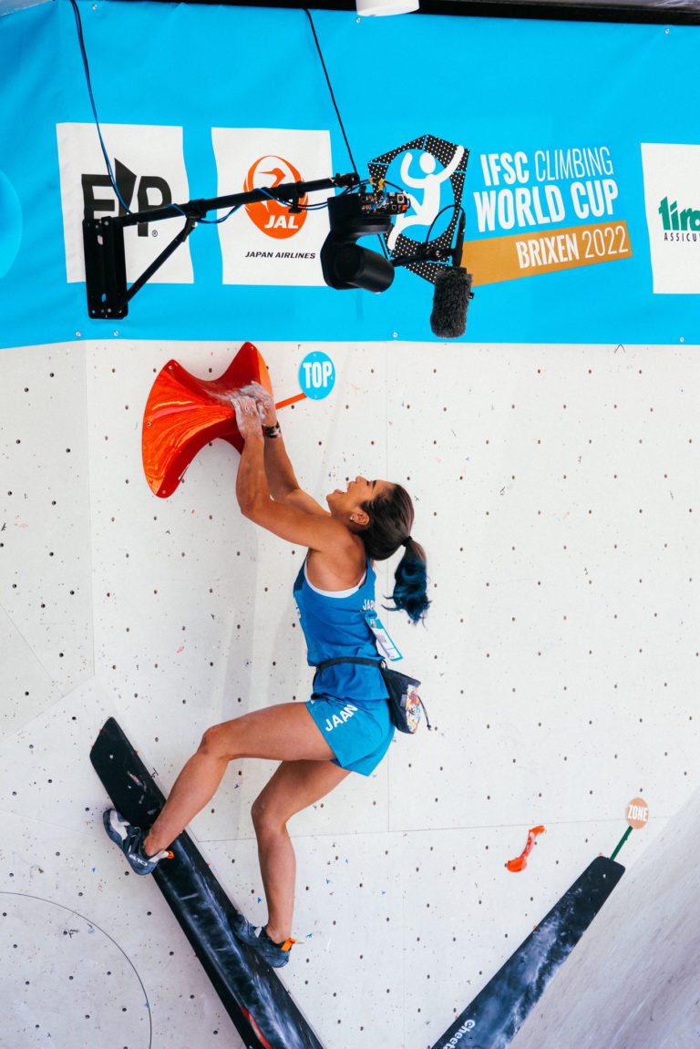 Grossman's Fourth Consecutive Gold Secures 2022 Boulder World Cup