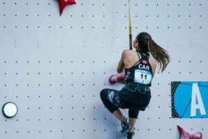 Canada's Erica Velev Speed Climbing in Europe