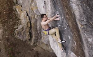 Will Bosi climbs Adam Ondra 5.14d