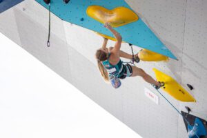 Austria's Jessica Pilz on lead at 2022 European Championships