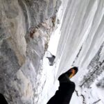 Will Gadd Climbs an Ice Dagger After Steep Rock