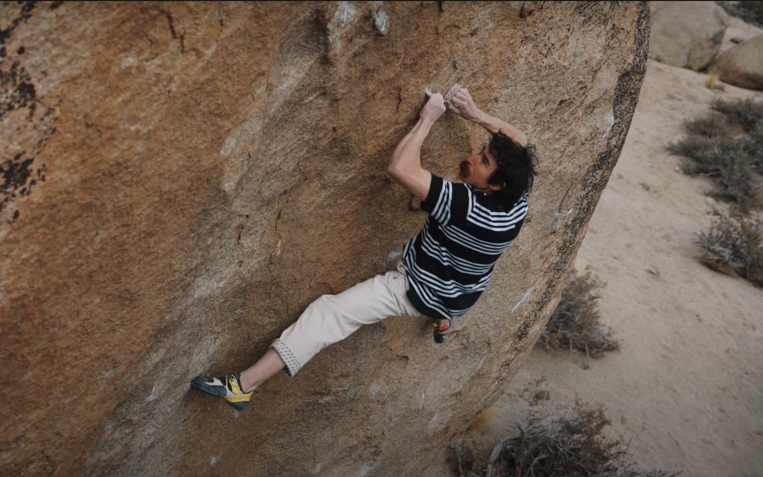 Keenan Takahashi Makes History with First Ascent of The Gold Standard V15
